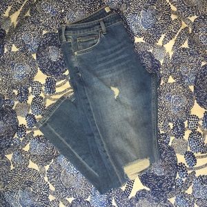 Topshop Moto Lucas ripped jeans size 32